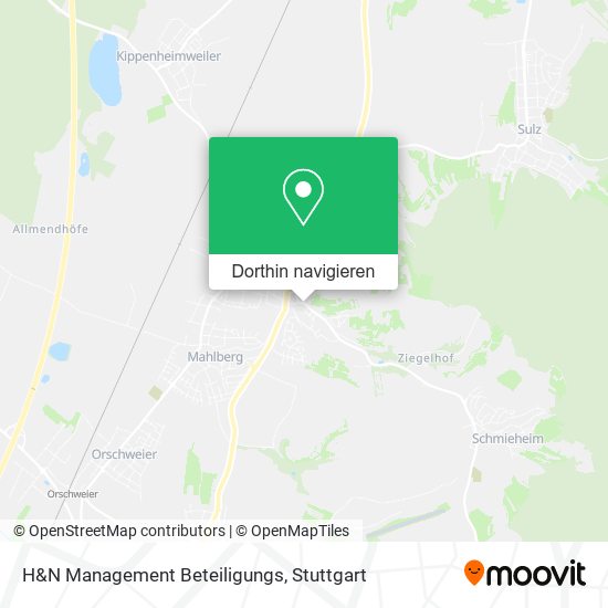 H&N Management Beteiligungs Karte