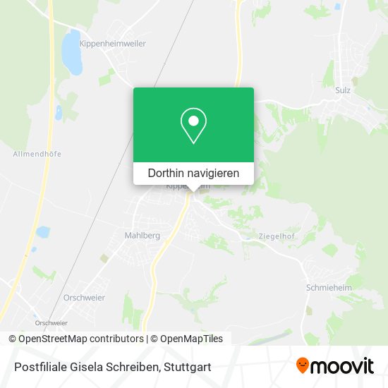 Postfiliale Gisela Schreiben Karte