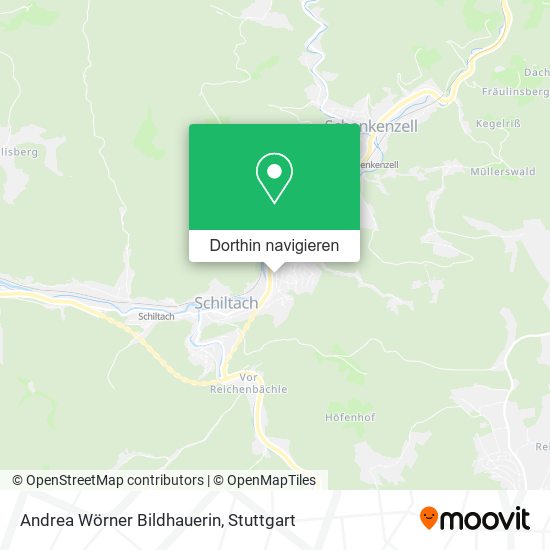 Andrea Wörner Bildhauerin Karte