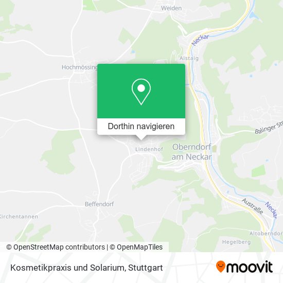Kosmetikpraxis und Solarium Karte