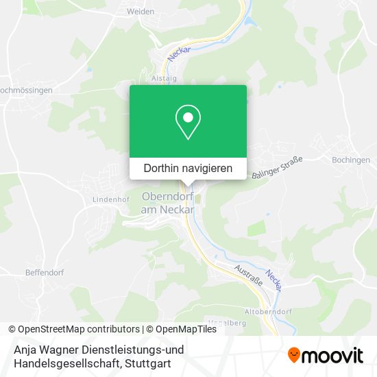 Anja Wagner Dienstleistungs-und Handelsgesellschaft Karte