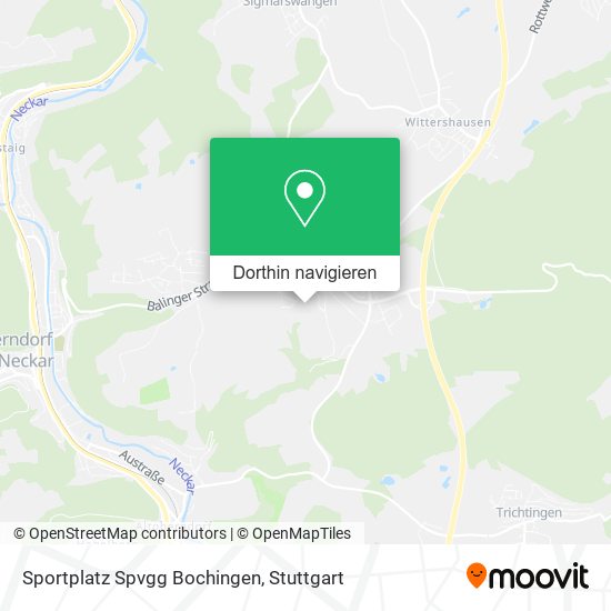 Sportplatz Spvgg Bochingen Karte