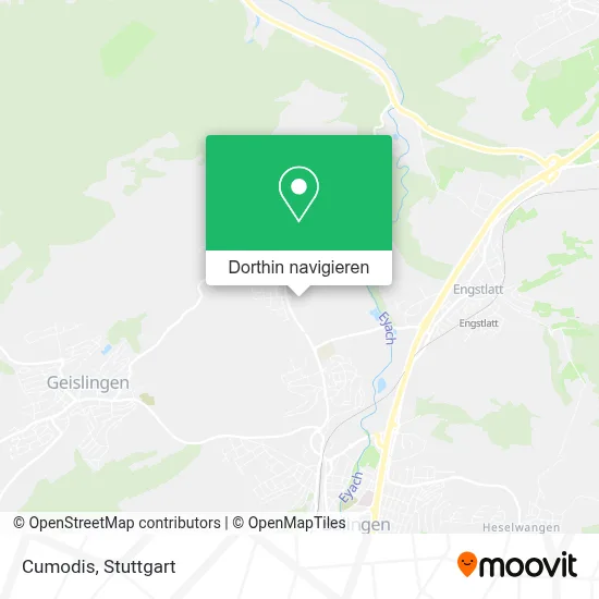 Cumodis Karte