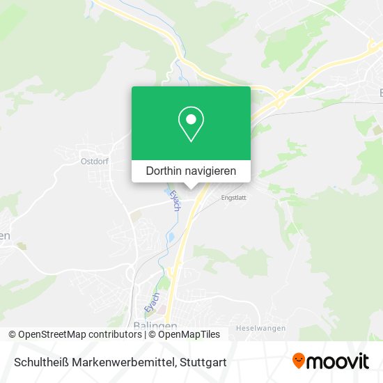 Schultheiß Markenwerbemittel Karte