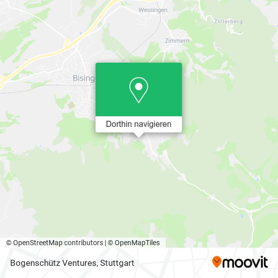 Bogenschütz Ventures Karte