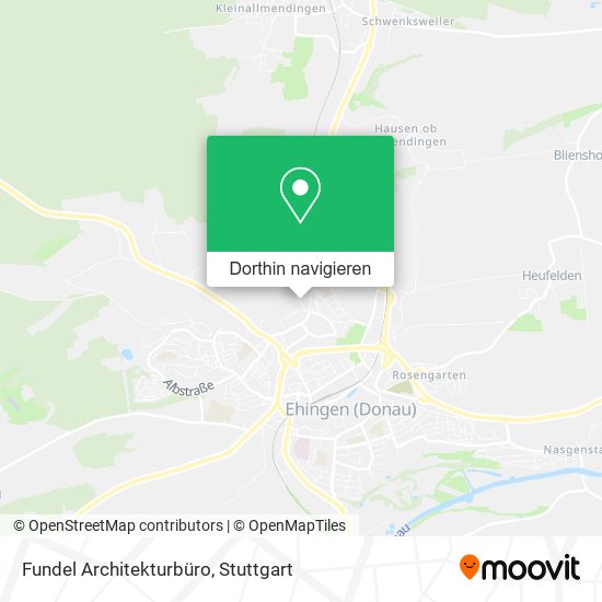 Fundel Architekturbüro Karte