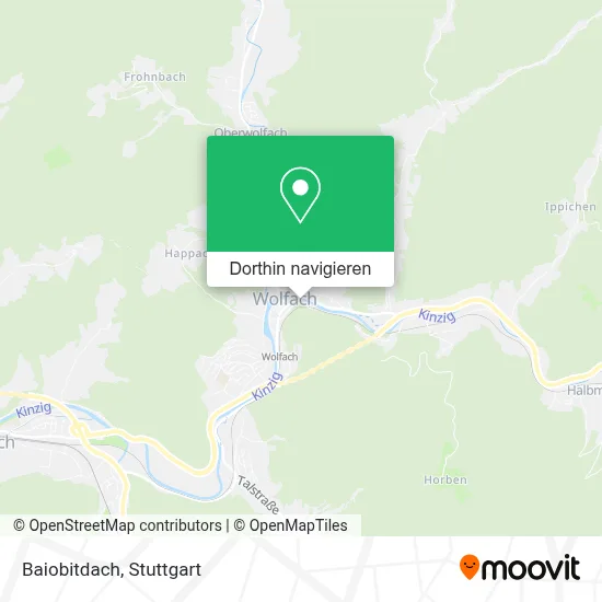 Baiobitdach Karte