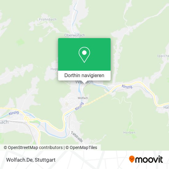 Wolfach.De Karte