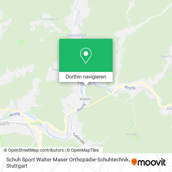 Schuh Sport Walter Maser Orthopädie-Schuhtechnik Karte