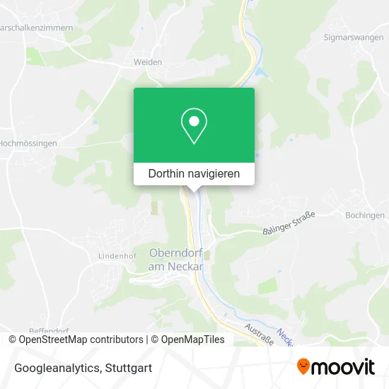 Googleanalytics Karte