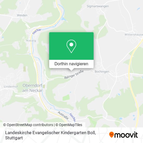 Landeskirche Evangelischer Kindergarten Boll Karte