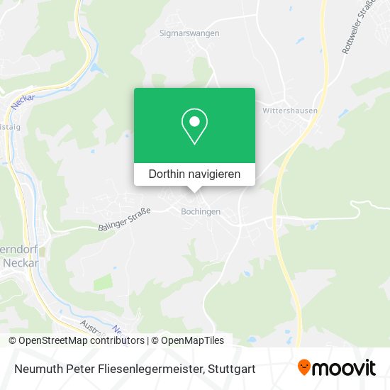 Neumuth Peter Fliesenlegermeister Karte