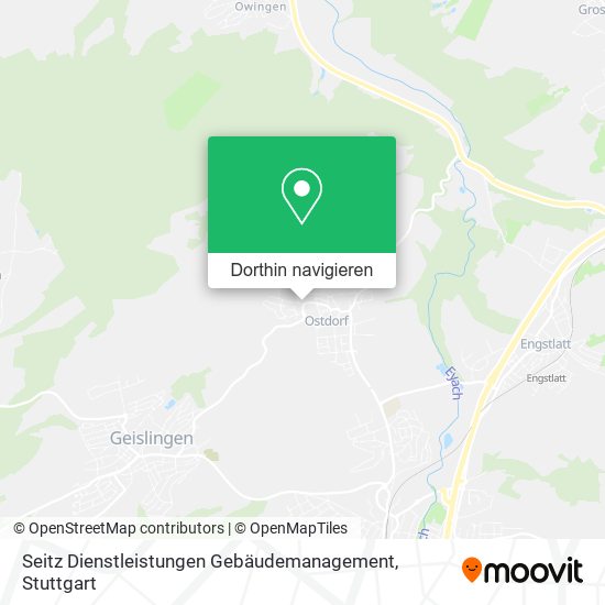 Seitz Dienstleistungen Gebäudemanagement Karte
