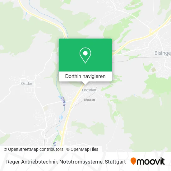 Reger Antriebstechnik Notstromsysteme Karte