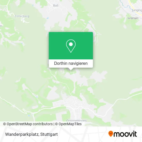 Wanderparkplatz Karte