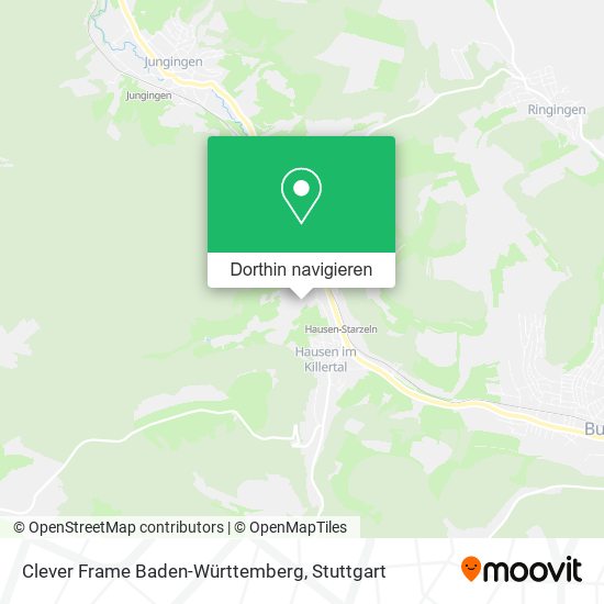 Clever Frame Baden-Württemberg Karte