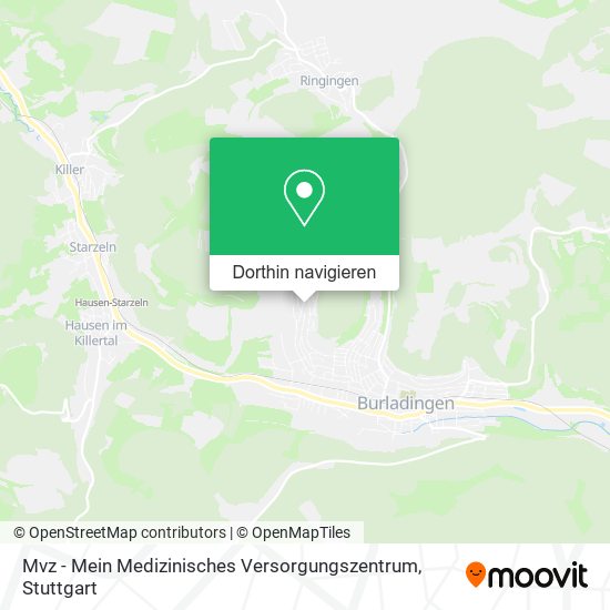 Mvz - Mein Medizinisches Versorgungszentrum Karte