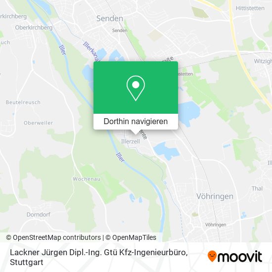 Lackner Jürgen Dipl.-Ing. Gtü Kfz-Ingenieurbüro Karte