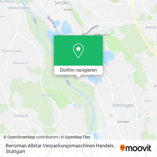 Berryman Allstar Verpackungsmaschinen Handels Karte