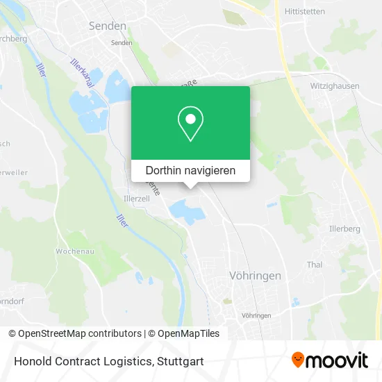 Honold Contract Logistics Karte