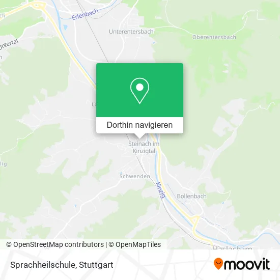 Sprachheilschule Karte