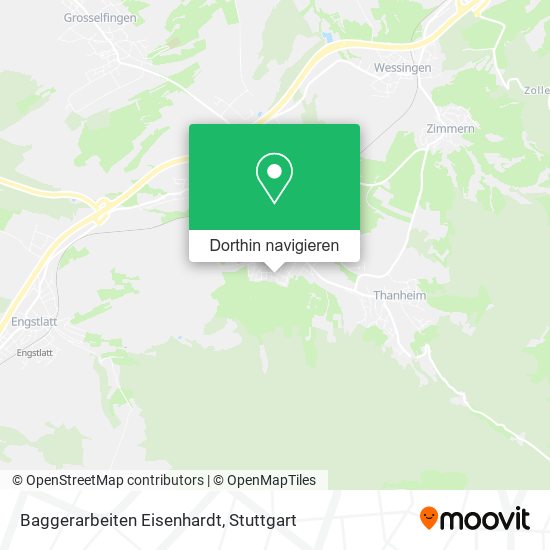 Baggerarbeiten Eisenhardt Karte
