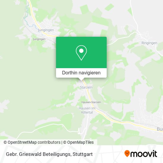 Gebr. Grieswald Beteiligungs Karte