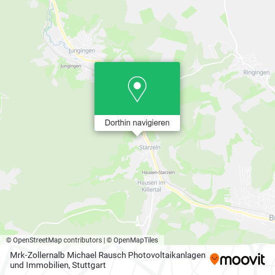 Mrk-Zollernalb Michael Rausch Photovoltaikanlagen und Immobilien Karte