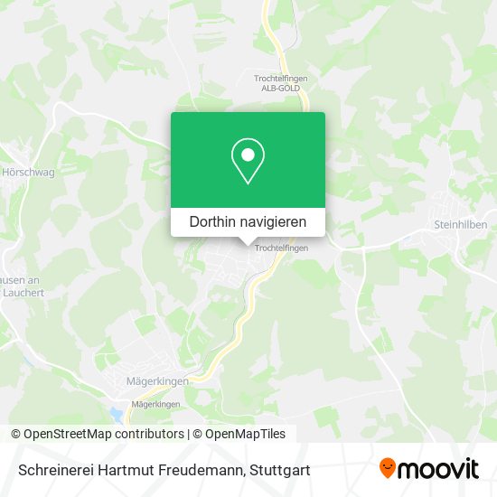 Schreinerei Hartmut Freudemann Karte