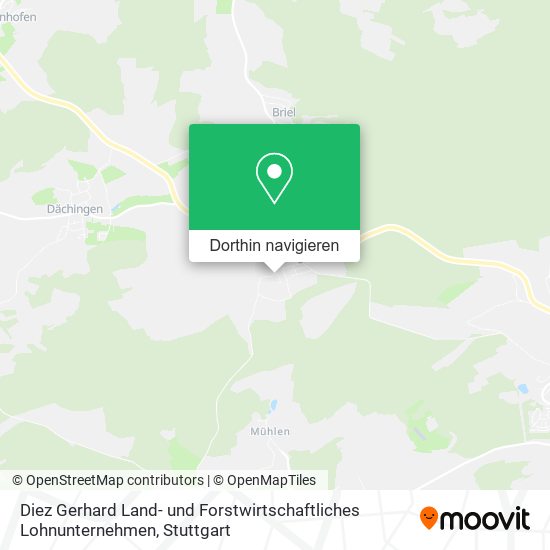 Diez Gerhard Land- und Forstwirtschaftliches Lohnunternehmen Karte