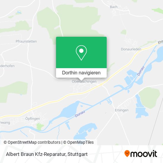 Albert Braun Kfz-Reparatur Karte