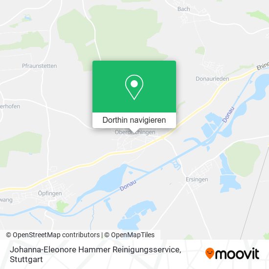 Johanna-Eleonore Hammer Reinigungsservice Karte
