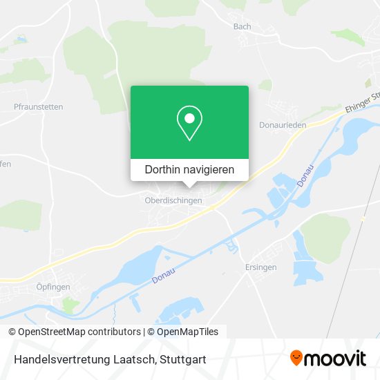 Handelsvertretung Laatsch Karte