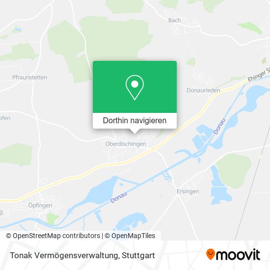 Tonak Vermögensverwaltung Karte