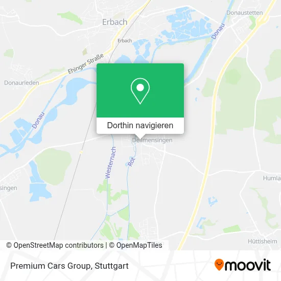 Premium Cars Group Karte