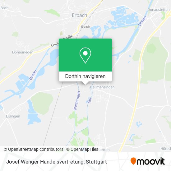 Josef Wenger Handelsvertretung Karte