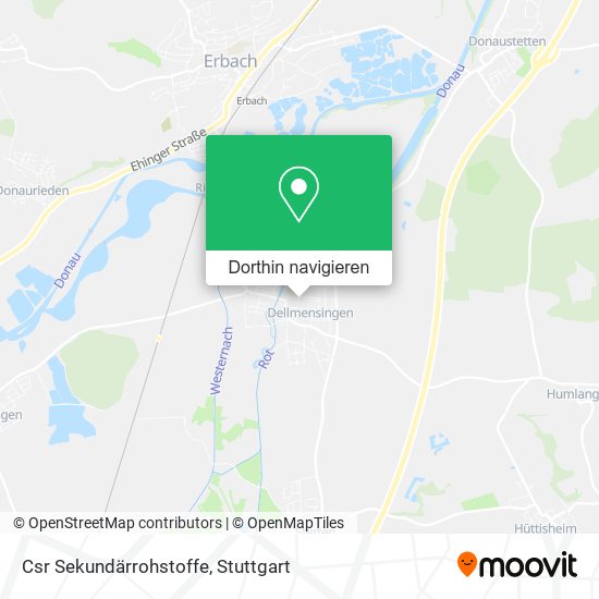 Csr Sekundärrohstoffe Karte