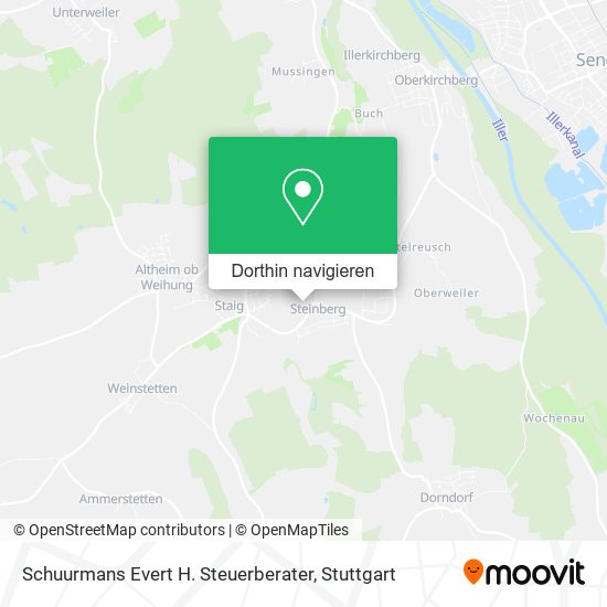 Schuurmans Evert H. Steuerberater Karte