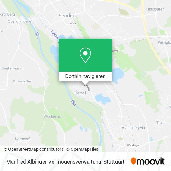 Manfred Albinger Vermögensverwaltung Karte