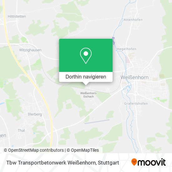 Tbw Transportbetonwerk Weißenhorn Karte