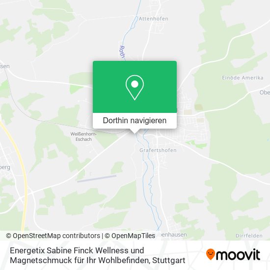 Energetix Sabine Finck Wellness und Magnetschmuck für Ihr Wohlbefinden Karte