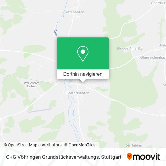 O+G Vöhringen Grundstücksverwaltungs Karte