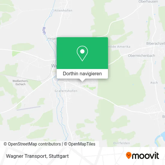 Wagner Transport Karte