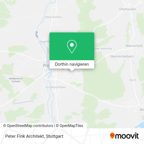 Peter Fink Architekt Karte