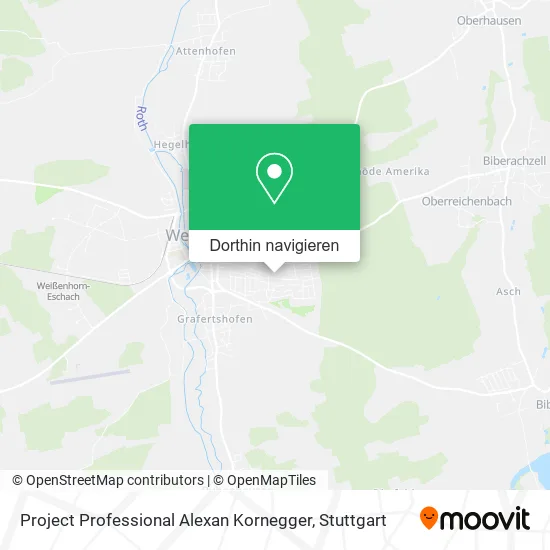 Project Professional Alexan Kornegger Karte