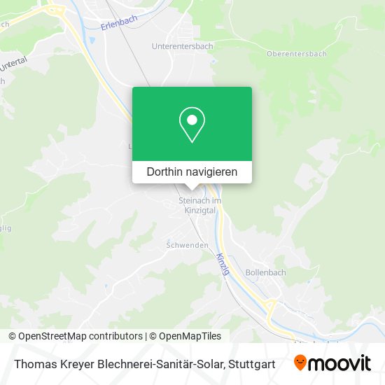 Thomas Kreyer Blechnerei-Sanitär-Solar Karte