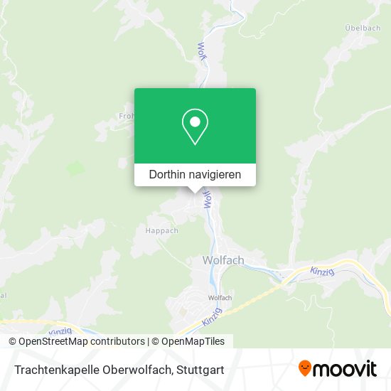 Trachtenkapelle Oberwolfach Karte