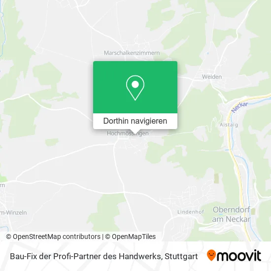 Bau-Fix der Profi-Partner des Handwerks Karte