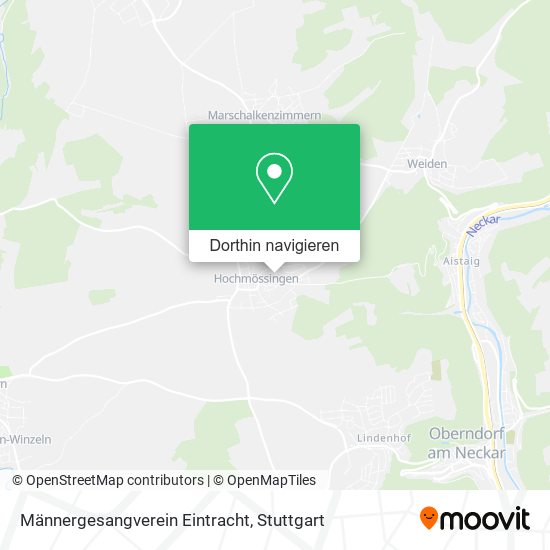 Männergesangverein Eintracht Karte