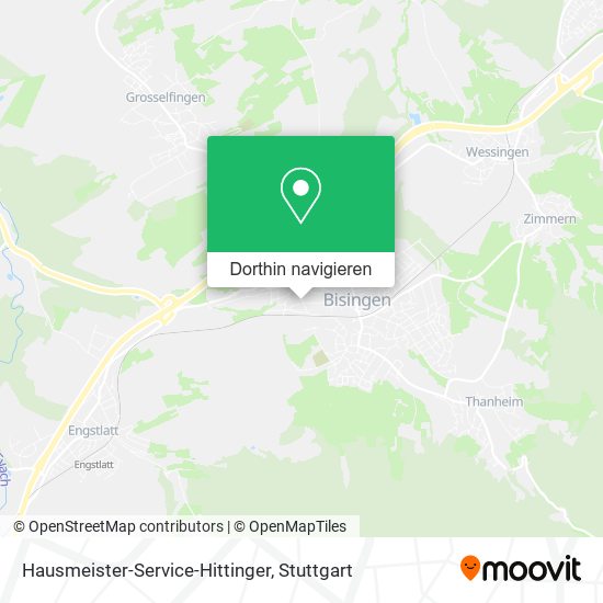 Hausmeister-Service-Hittinger Karte